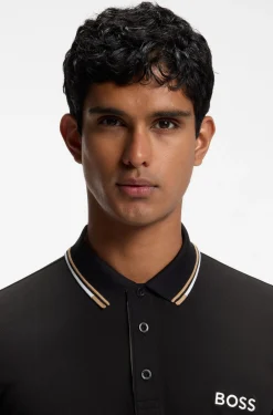 Active Paddy regular-fit polo shirt in quick-dry stretch piqué