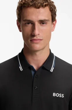 Active Paddy regular-fit polo shirt in quick-dry stretch piqué