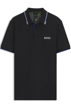 Active Paddy regular-fit polo shirt in quick-dry stretch piqué