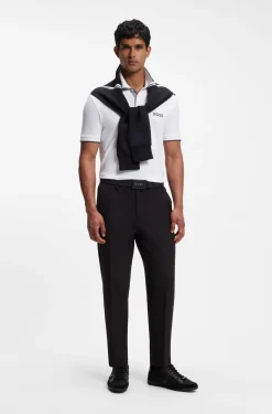 Active Paddy regular-fit polo shirt in quick-dry stretch piqué