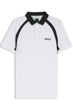 Active Quick-dry slim-fit polo shirt in stretch fabric