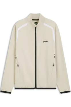 Active Zip-up sweatshirt with temperature-regulating performance