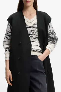 Adaptable stretch-cotton trench coat and dress in one
