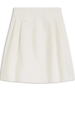 A-line skirt in sparkly bouclé
