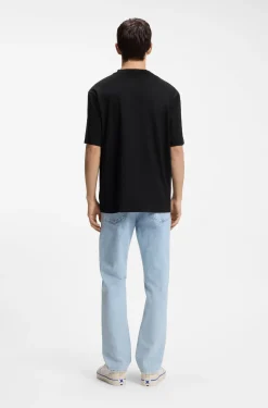 All-gender Cotton-jersey T-shirt with heart logo