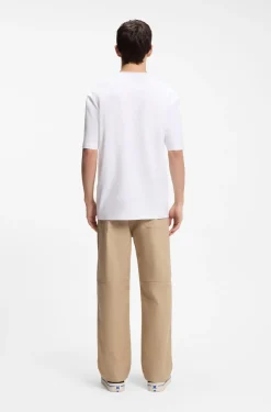 All-gender Cotton-jersey T-shirt with heart logo