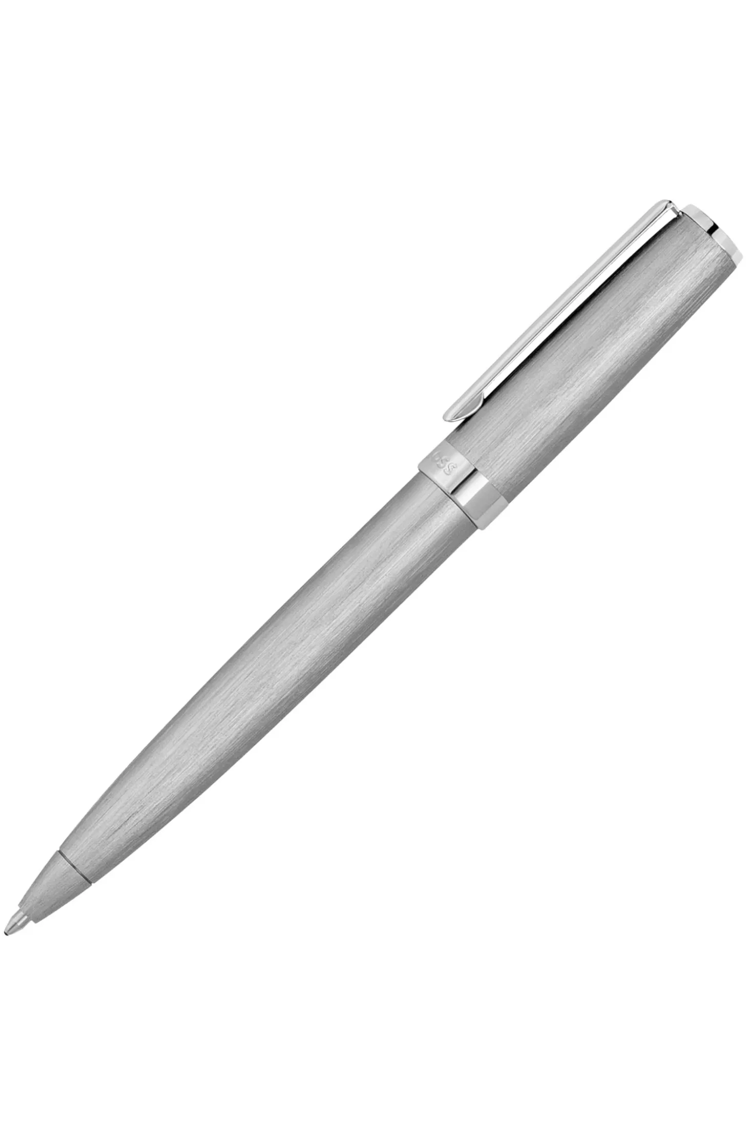 A5 monogram-pattern notebook and ballpoint pen set