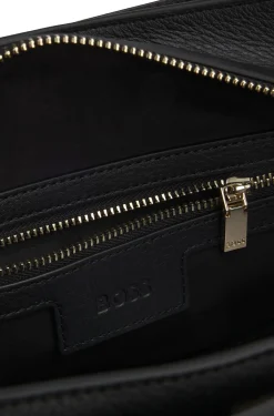 Ariell bowling bag in leather with Double B monogram
