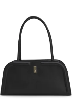 Ariell bowling bag in leather with Double B monogram