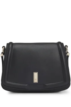 Ariell saddle bag in grained leather