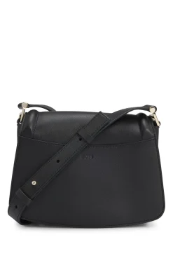 Ariell saddle bag in grained leather