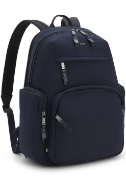 Backpack with multiple pockets
