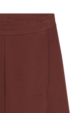 Balloon-fit tracksuit bottoms with logo embroidery