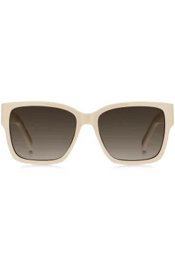 Beige-acetate sunglasses with Double B monogram