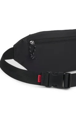 Belt bag with contrast logo detail