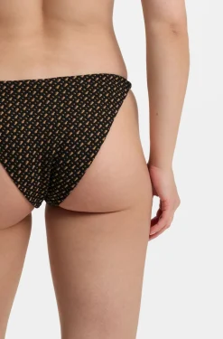 Bikini bottoms with monogram jacquard