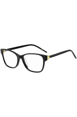 Black-acetate optical frames with Double B monogram