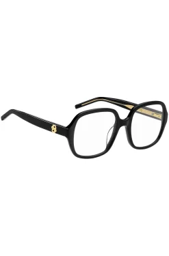 Black-acetate optical frames with Double B monogram