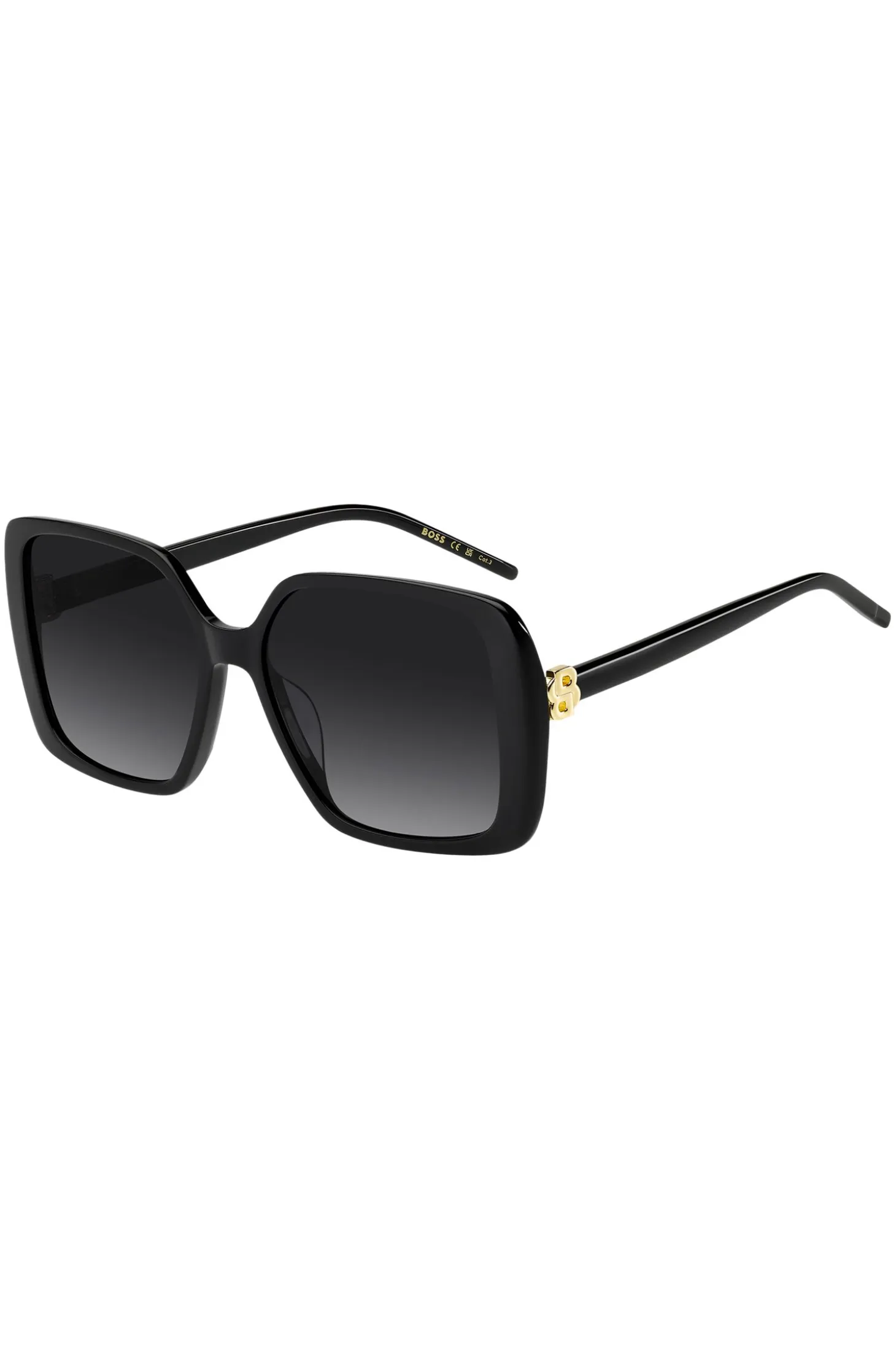 Black sunglasses with Double B monogram