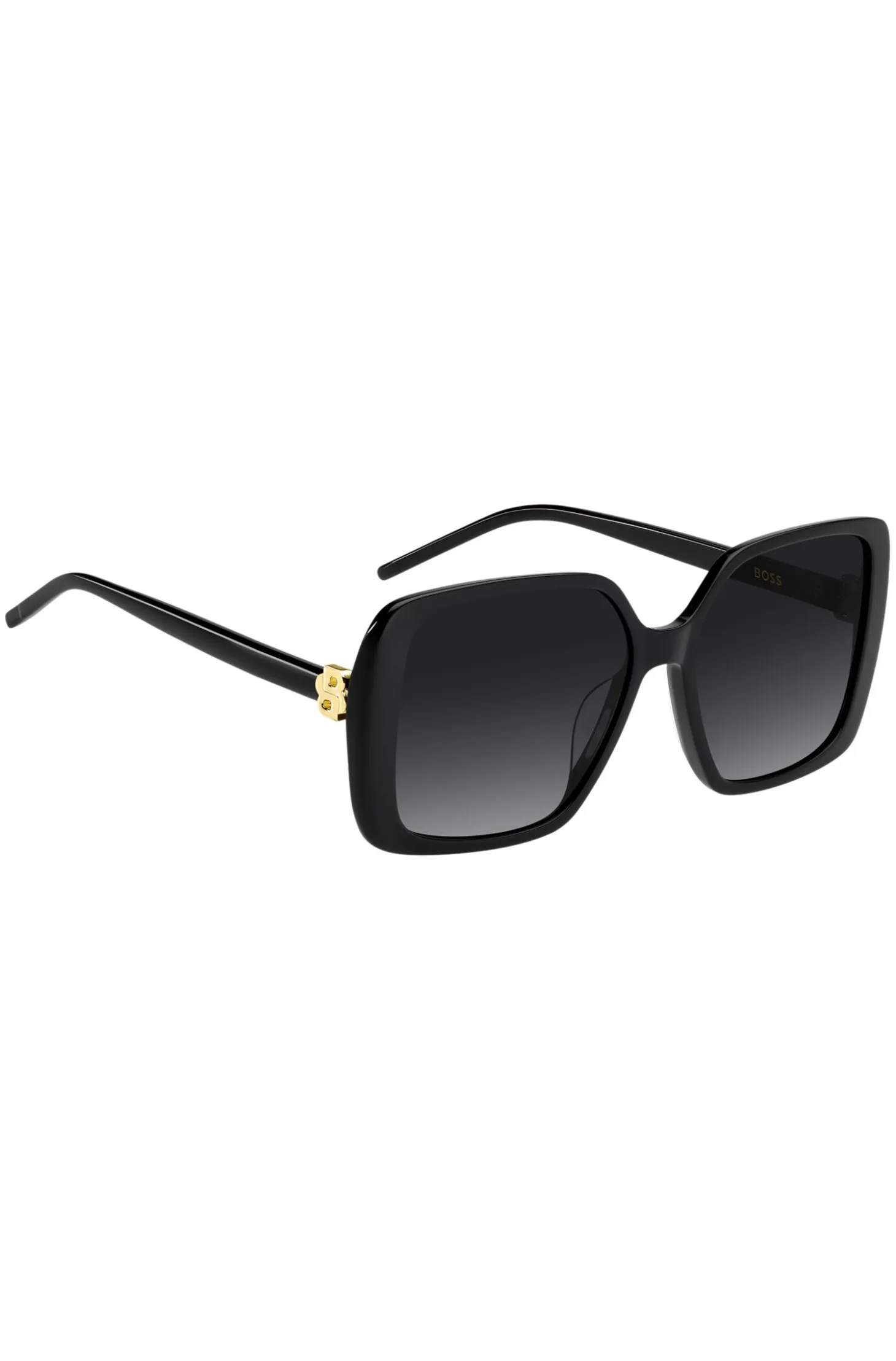 Black sunglasses with Double B monogram
