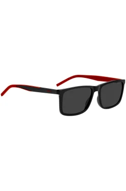 Black sunglasses with two-tone temples