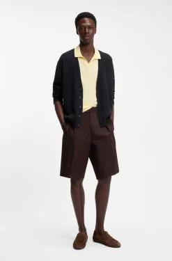 BOSS BY BECKHAM cardigan in a cotton blend