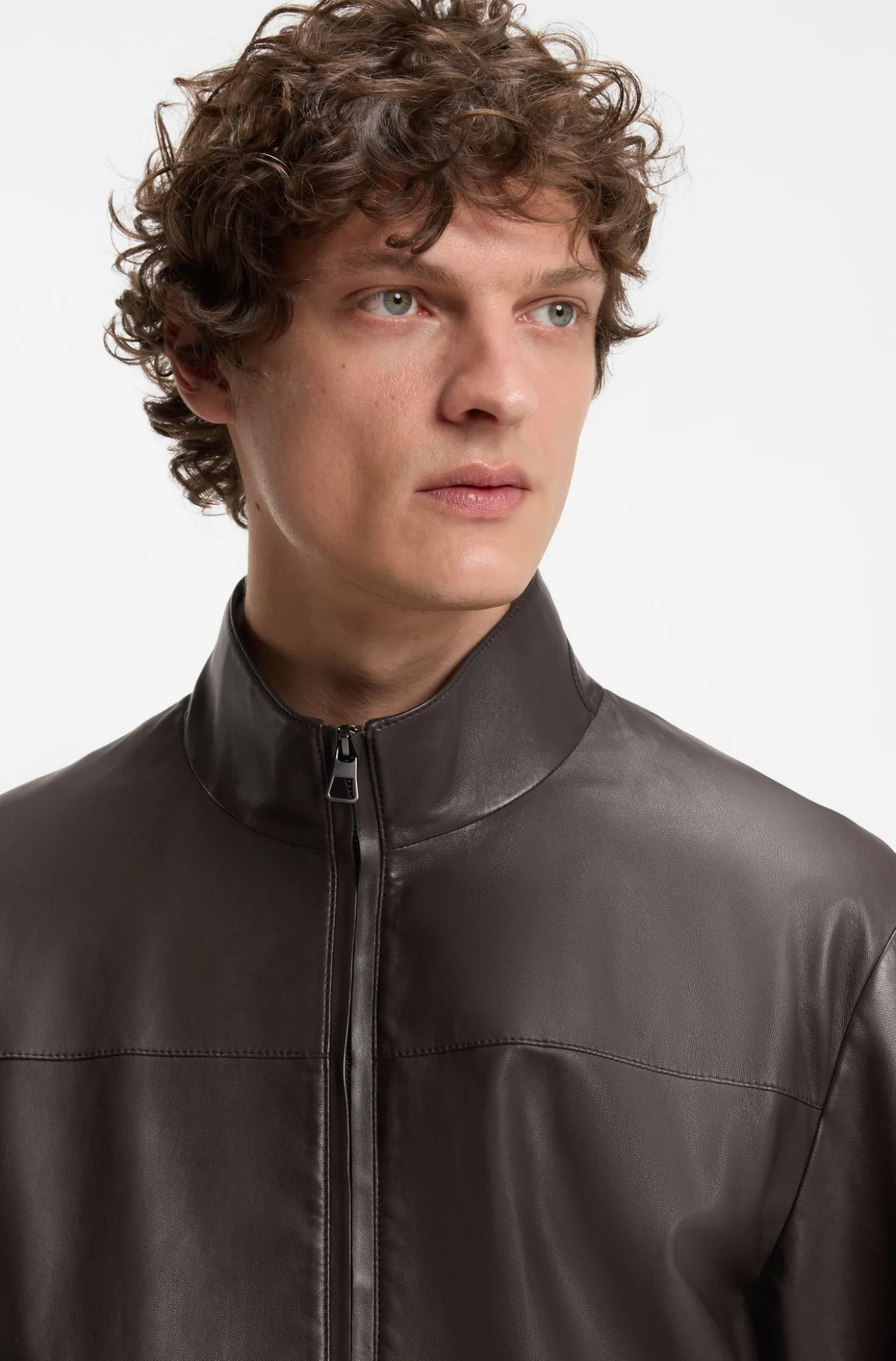 BOSS BY BECKHAM jacket in nappa leather