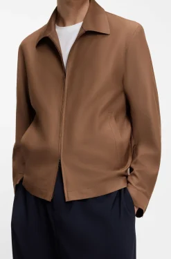 BOSS BY BECKHAM jacket in virgin wool