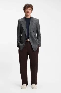 BOSS BY BECKHAM jacket in wool, silk, linen and cashmere