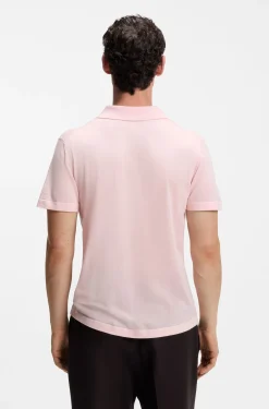 BOSS BY BECKHAM knit polo in virgin wool