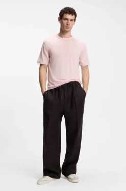 BOSS BY BECKHAM knit T-shirt in virgin wool