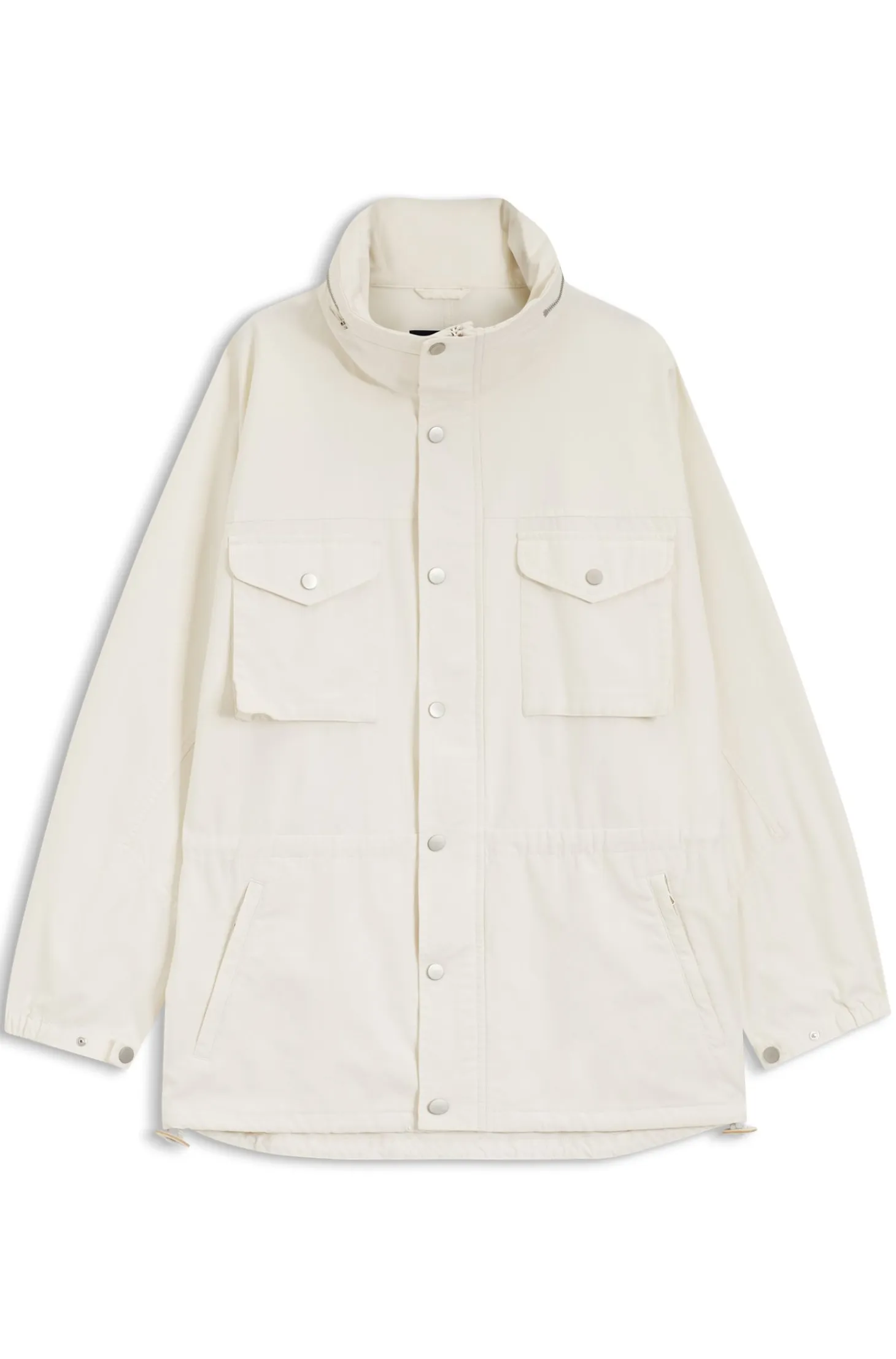 BOSS BY BECKHAM parka jacket in cotton