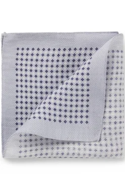 BOSS BY BECKHAM pocket square in linen and cotton