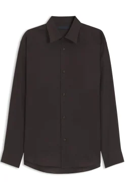 BOSS BY BECKHAM relaxed-fit linen shirt