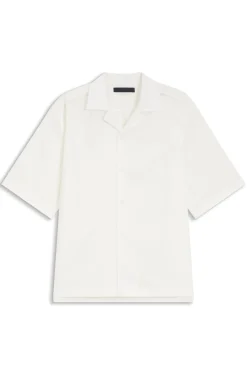 BOSS BY BECKHAM relaxed-fit shirt in fluid fabric