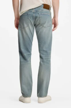 BOSS BY BECKHAM slim-fit jeans in blue stretch denim