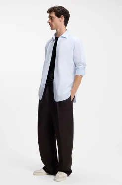 BOSS BY BECKHAM slim-fit shirt in cotton