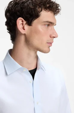 BOSS BY BECKHAM slim-fit shirt in cotton