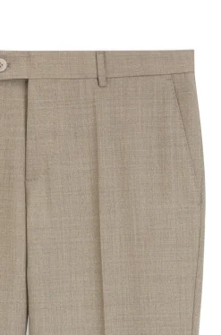 BOSS BY BECKHAM slim-fit suit trousers in virgin wool
