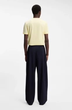 BOSS BY BECKHAM T-shirt in cotton and silk
