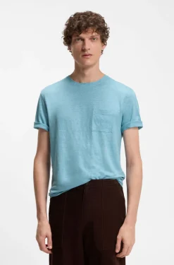 BOSS BY BECKHAM T-shirt in linen