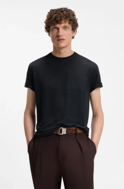 BOSS BY BECKHAM T-shirt in linen