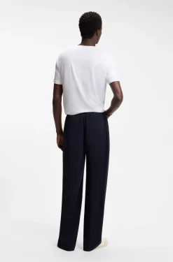 BOSS BY BECKHAM T-shirt in linen