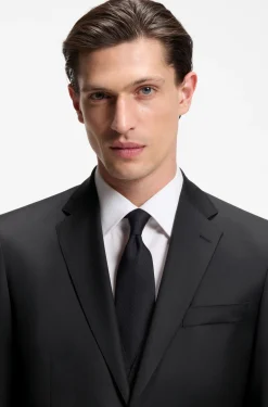 BOSS ONE Regular-fit suit jacket in virgin-wool serge