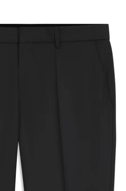 BOSS ONE Regular-fit trousers in virgin-wool serge
