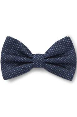 BOSS ONE Silk bow tie in micro-patterned jacquard
