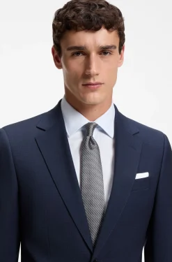 BOSS ONE Silk tie with jacquard pattern