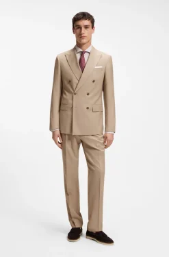 BOSS ONE slim-fit suit jacket in virgin wool