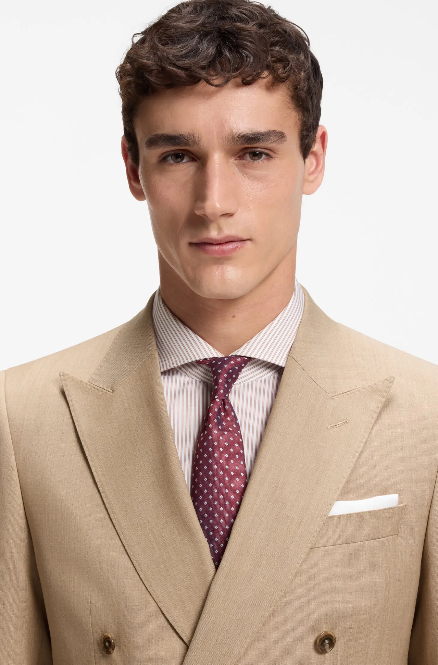 BOSS ONE slim-fit suit jacket in virgin wool
