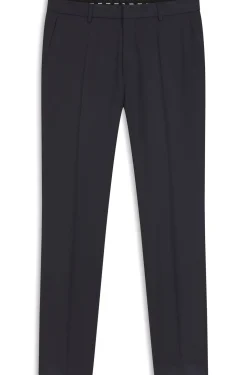 BOSS ONE Slim-fit trousers in virgin-wool serge